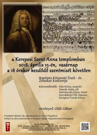 Handel: Messiás Kerepesen