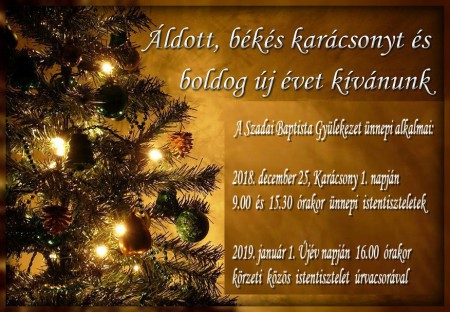 Összejöveteleink 2018 19 karácsony újév